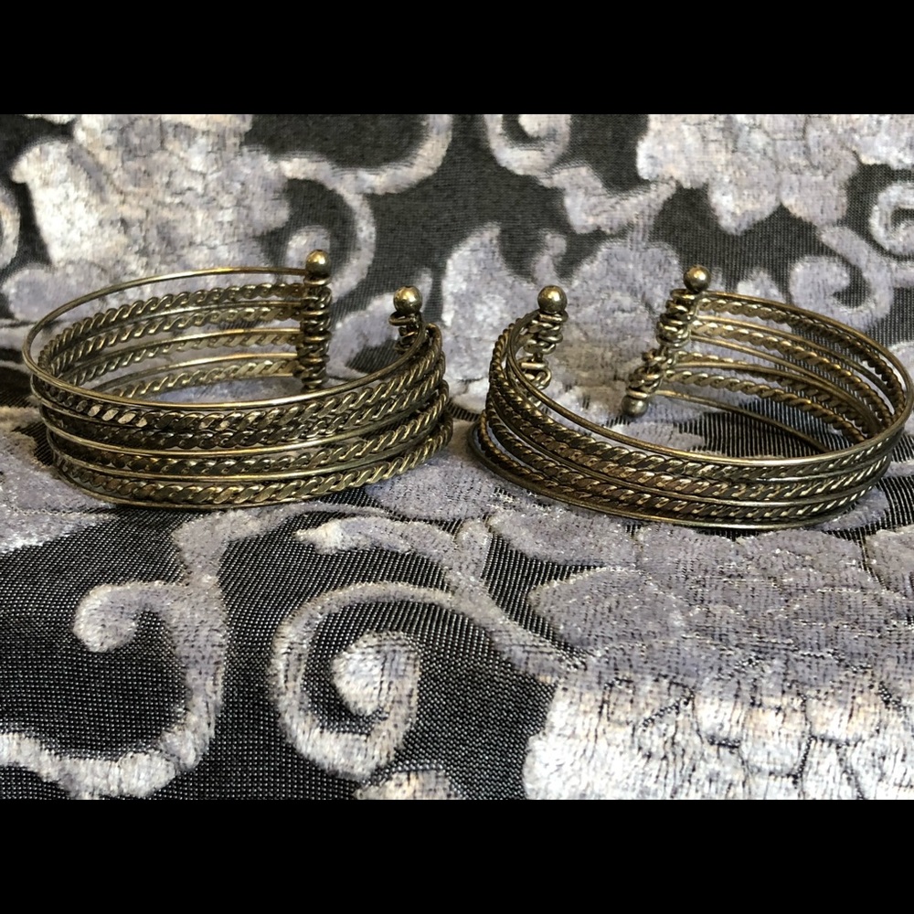 Vintage boho cuffs